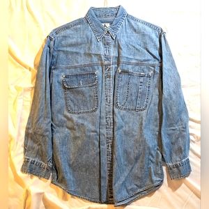 Vintage 90s CK denim shirt